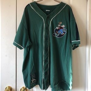 Disney Button Down Baseball Shirt